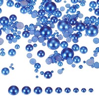 1000 Stk. 2-10Mm Perlenmix, Dunkelblau FüR Schmuck