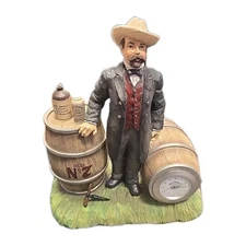 2003 Jack Daniel’s “Distillery Clock” Porcelain Sculpture 