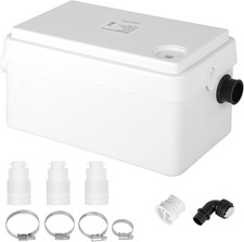 250W High-Efficiency Macerator Sump Pump for Kitchen & Bathroom Use