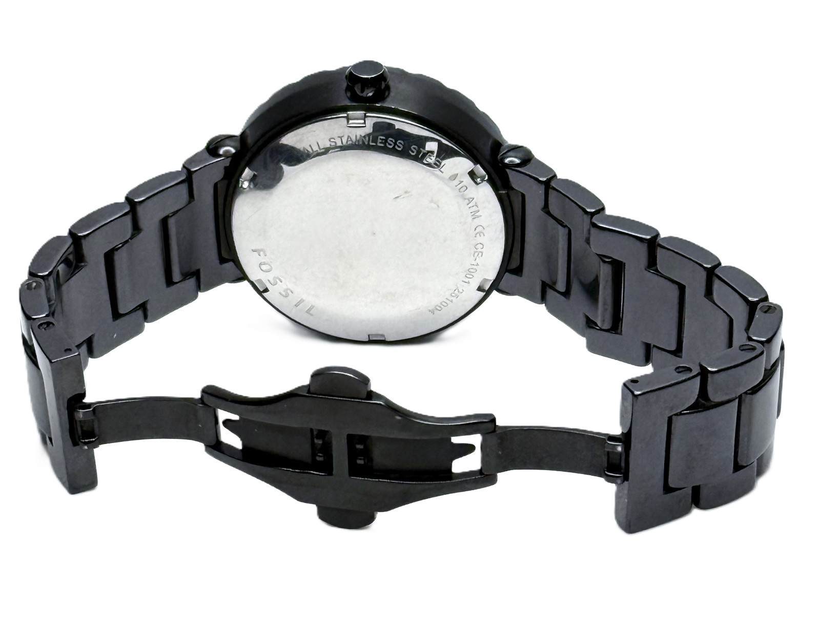 FOSSIL RILEY CE1001 MULTI-FUNCTION BLACK CERAMIC … - image 13