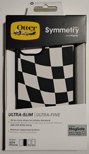 Otter Box ultra-slim 2024 iPhone checkered Symmetry series case