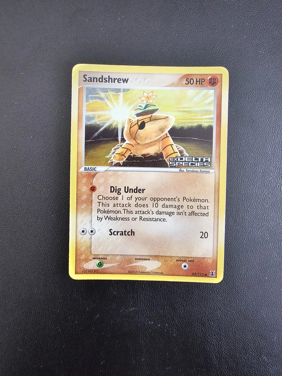 Preços baixos em Cartões colecionáveis individuais Sandshrew In