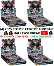 Buffalo Bills Break 437 2025 Topps Cosmic Chrome NFL Hobby Boxes 1/2 CASE