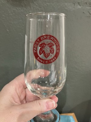 PABST Brewing Company McCooks Elk Lodge Pilsner Beer Glass