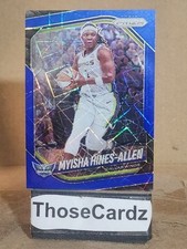 2025 Panini Prizm WNBA Blue Velocity Prizm #96 Myisha Hines Allen