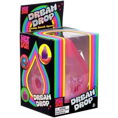 NeeDoh DREAM DROP Glitter Squishy Fidget Toy to Squeeze Blue