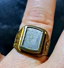 Vintage 1947 Tom Mix Magnet Ring - Ralston Straight Shooters Radio Premium - Mis