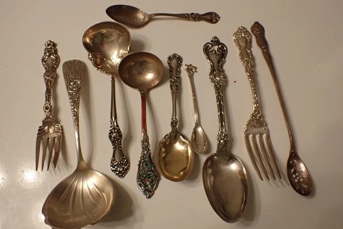 STERLING SILVER LOT 12.6 troy ounces Gorham Whiting Knowles Unger Dominick Haff