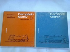 2 Bände: Dampflok-Archiv Band 1 und 3