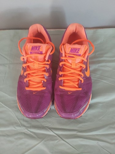 Women's Nike Pegasus 28 Purple & Neon Orange Shoes SZ 9 - Picture 2 of 7