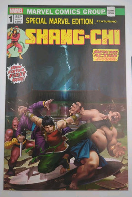 Shang-Chi #1 Derrick Chew Variant COA #779/1000 The Comic Mint Exclusive NM