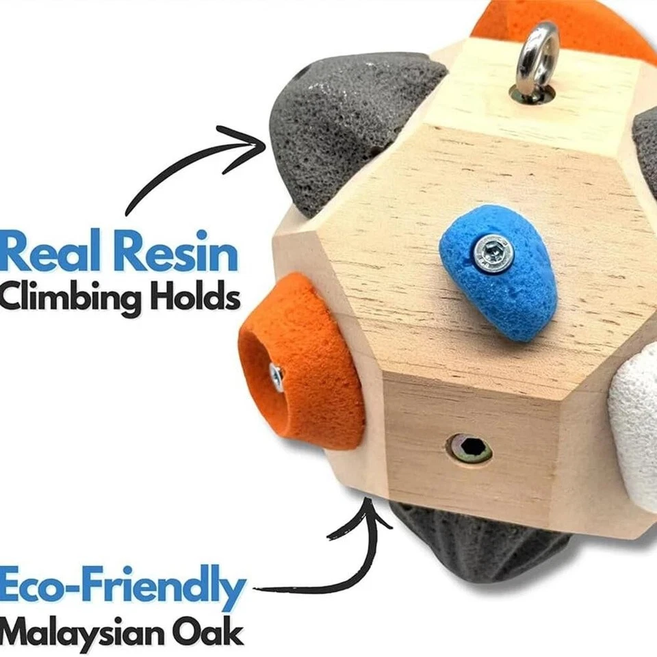 Handcrafted Boulder Block: Build.Strength and Precision, Rock Climbing Training - Image 4 of 4