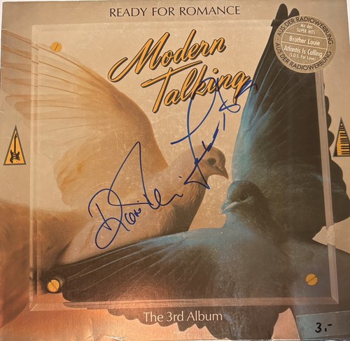 Modern Talking 2x signiert Bohlen Anders 3rd LP Unterschrift Signatur Autogramm - Bild 3 von 5