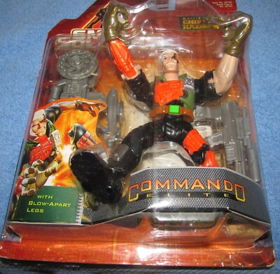 1998 HASBRO--SMALL SOLDIERS MOVIE BATTLE DAMAGE CHIP HAZARD FIGURE