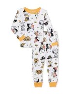 Peanuts Unisex Halloween Toddler Pajamas Set 4T New