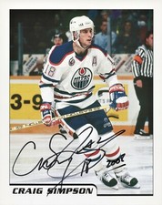CRAIG SIMPSON Signed Photo