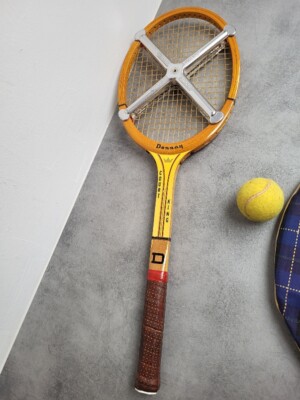 Ancienne Raquette En Bois DONNAY Court King - Tennis Vintage