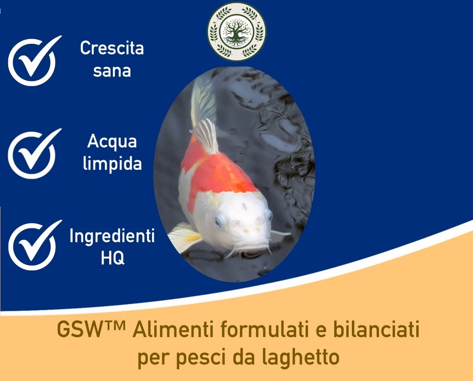 Mangime Pesci Da Laghetto Come Pesci Rossi E Carpe Koi - Pond Sticks MIX - Immagine 4 di 4