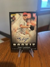 2013 Panini Fall Heroes TONY CINGRANI RC AUTO #01/10 Made REDS Rookie ENCASED