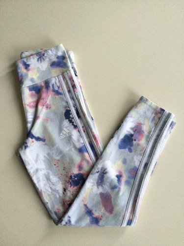 Adidas 2Pc Girl's Leggings & T-Shirt Size M(10-12) - Picture 5 of 7