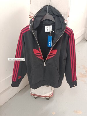 トップス adidas BAPE SHARK FULLZIP HOODIE Bape x Adidas - Shark Full Zip Hoodie – shoegamemanila