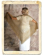 Goddess Knits "Spring Garden" Shawl