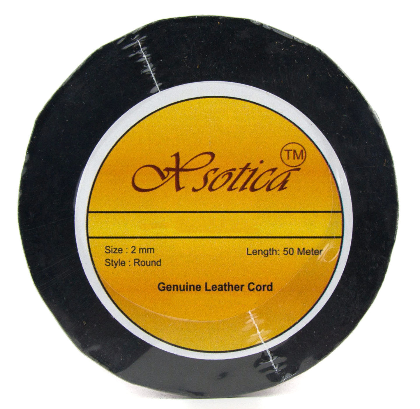 LolliBeads (TM) 3mm Flat Genuine Leather Strip Cord Braiding