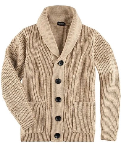 Shawl Collar Cardigan Sweater 