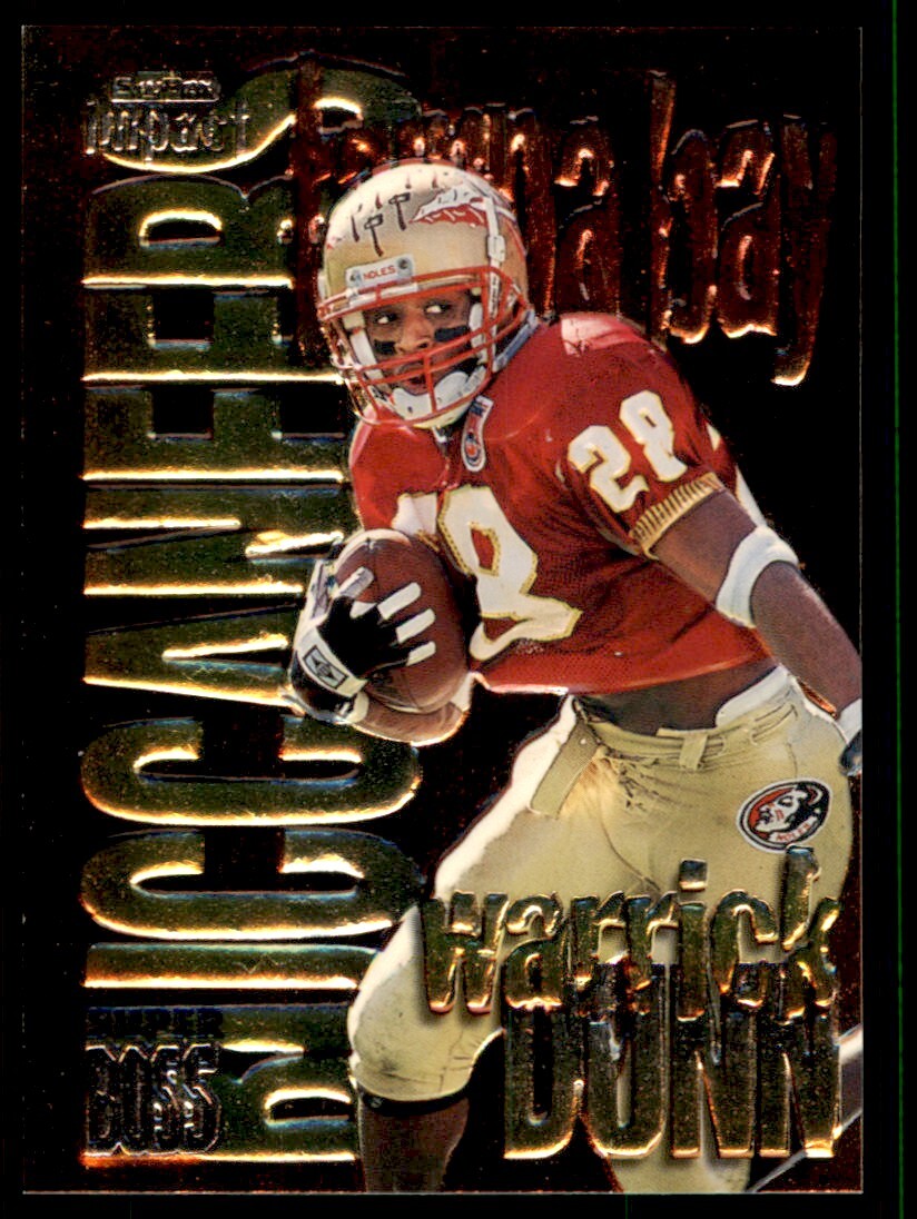 Warrick Dunn Skybox Impact Boss #9 Super