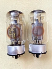 Genalex Gold Lion KT88 6550 Black Plates OOO Getter Tested Excellent Matched