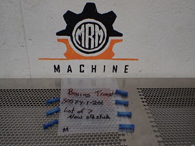 Bourns Trimpot 3057Y-1-201 Potentiometers New No Box (Lot of 7) See All Pictures