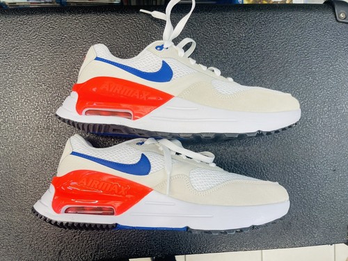 Nike Women's Air Max SYSTM Sneakers Athletic Shoes DM9538-101 SZ 9 White/Blue #P - Picture 8 of 8