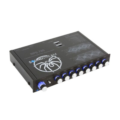 SOUNDSTREAM MPQ-7XO 7 BAND CAR AUDIO PARAMETRIC EQUALIZER, CROSSOVER