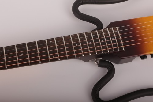 Elektrische akustische Reise tragbare Gitarre eingebauter Effekt Delay Hall Kopfhörer - Bild 9 von 16