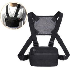 Tactical Molle Chest Rig Hip-Hop Men Bag Outdoor Style Chest Bag Small V-est Bag