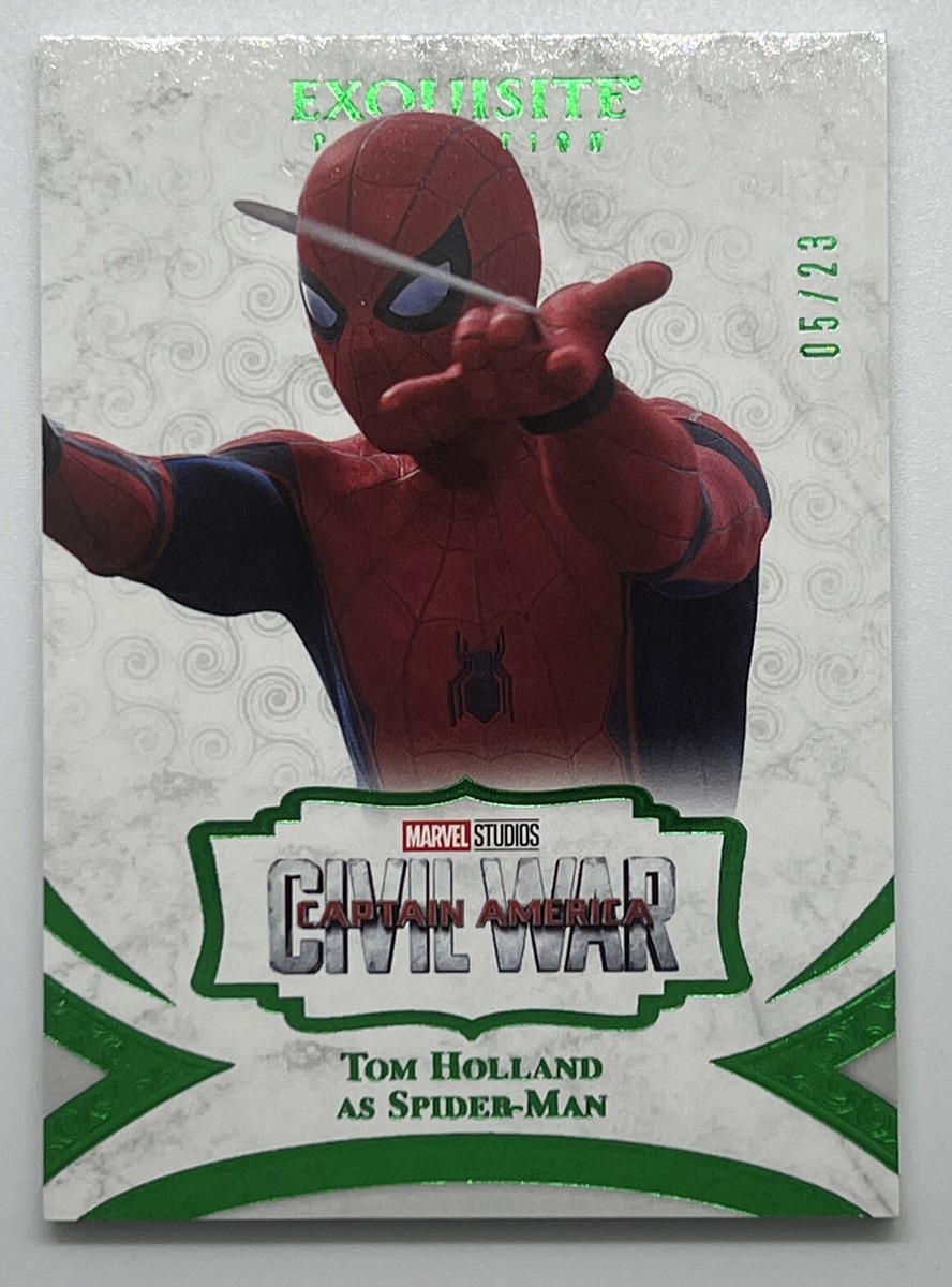 2021 Upper Deck Black Diamond Exquisite TOM HOLLAND as 2021 Upper Deck Black Diamond Exquisite TOM HOLLAND as