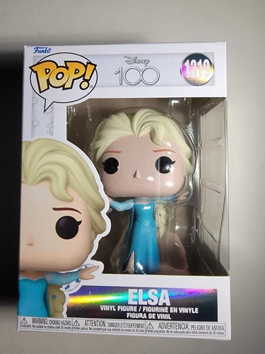 FUNKO POP! DISNEY: Disney's 100th - Elsa [New Toy] Vinyl Figure W/Protector