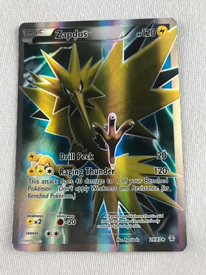 Zapdos FULL ART ULTRA RARE 29/83 Pokemon XY Generations TCG