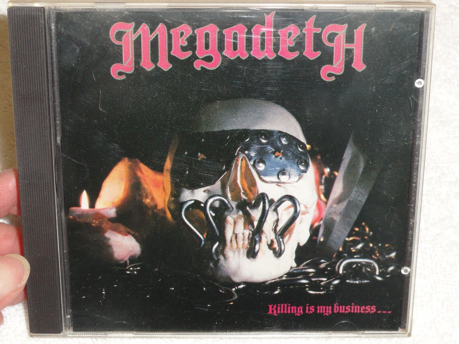 MEGADETH KILLING IS MY BUSINESS AND BUSUNESS IS GOOD! CD VERY GOOD USED 1985