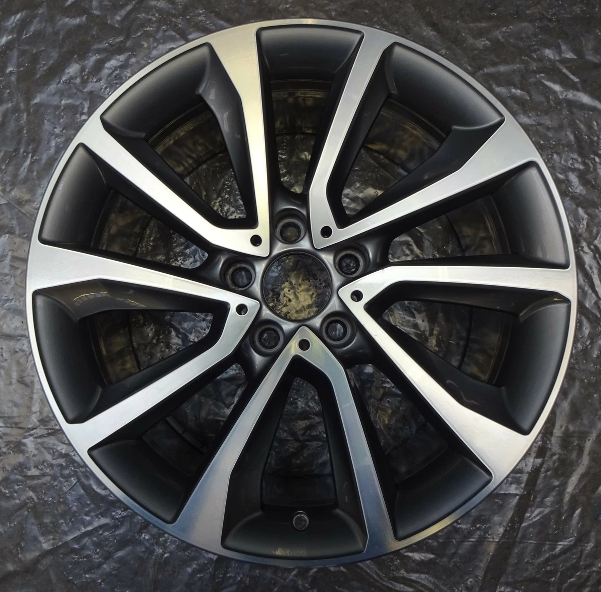 1 Orig BMW Aluminium Rim Styling 595 9Jx19 ET48 6858874 X5 F15 X6 
