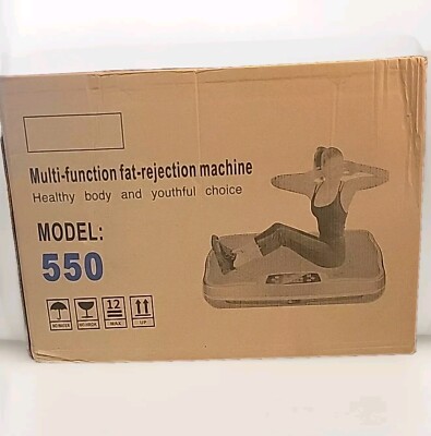 Whole Body Vibration Platform Plate Fat Burning Machine, Unopened, Original Pkg