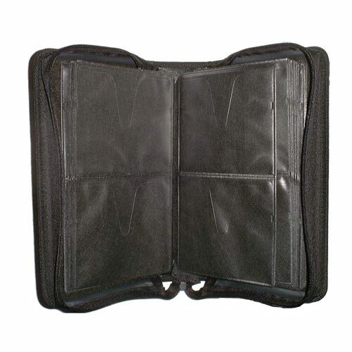 1 x 120 Capacity NYLON CD DVD Wallet Carry Case Holder Bag Storage Neo Media - Picture 2 of 2