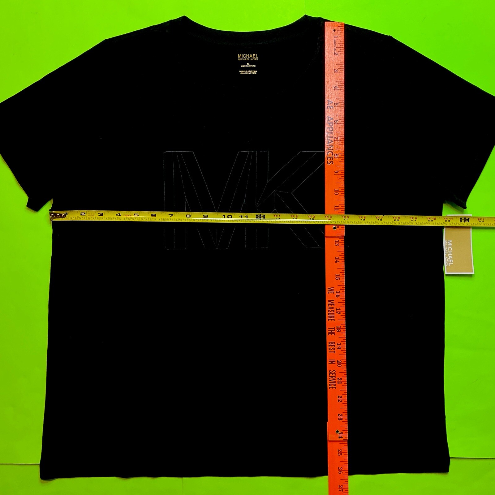 New MICHAEL KORS Women’s Short Sleeve T-Shirt Size X-LARGE Black MSRP $88.00 NEW thumbnail 10