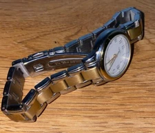 Vintage Womens Watch Timex Indiglo Stainless Steel Estate Find for repair parts