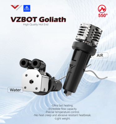 Mellow Goliath hotend air / water HevOrt high flow Dragon Ersatz Voron VzBot