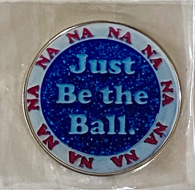 BushWood - CaddyShack - JUST BE THE BALL - Pro size 32mm Slim -Golf Ball Marker