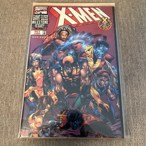 X-Men #80 (1998 Marvel) Dynamic Forces Exclusive Joe Quesada Cover w/COA