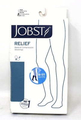 Jobst Relief Compression Stockings 114000 15-20 mmHg Beige Small Petit Knee CT