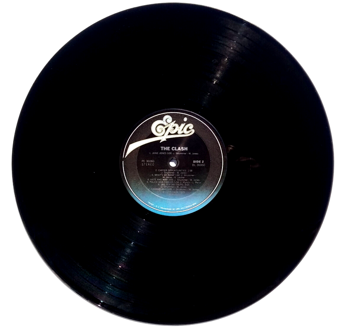 米LP Clash Clash PE36060 EPIC /00260 THE CLASH - Vinyl LP 1979 Epic PE 36060 - Matrix 