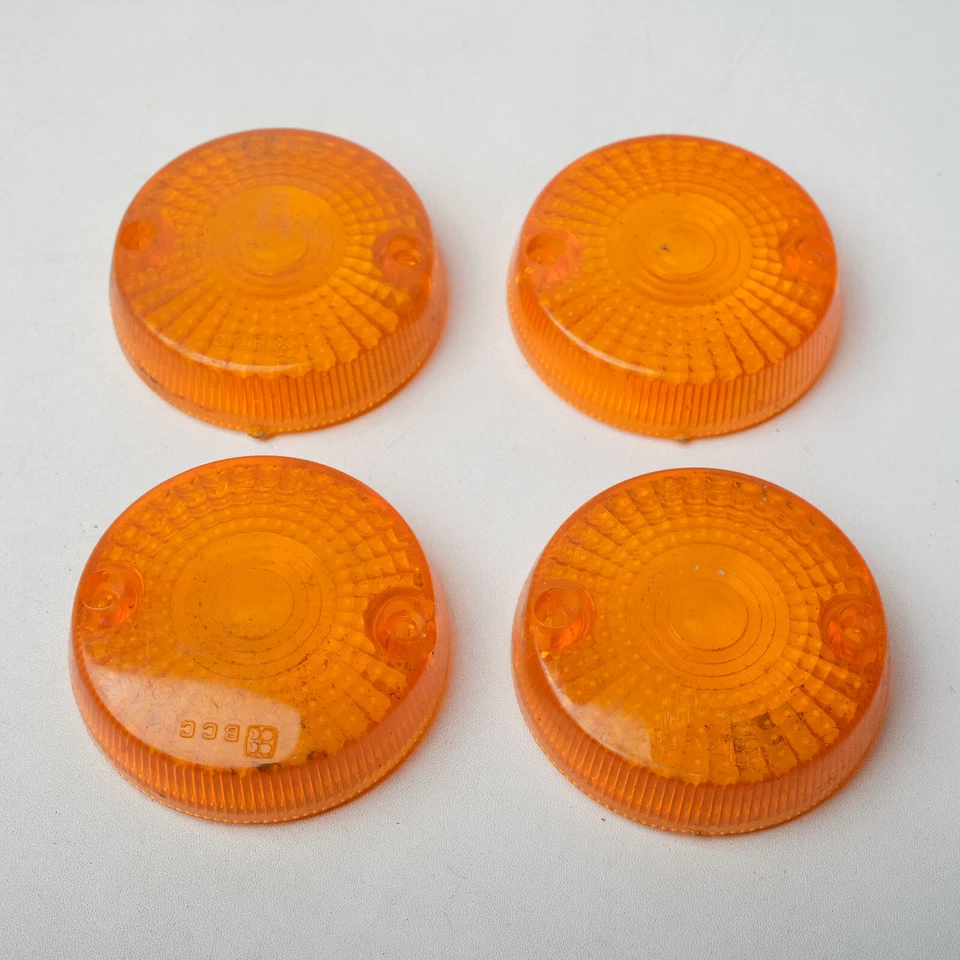 Lente señal de giro OEM Kawasaki AR50 AR80 KE100 KE125 KE175 KL250 KL650 KLR250 Foto 3 de 4